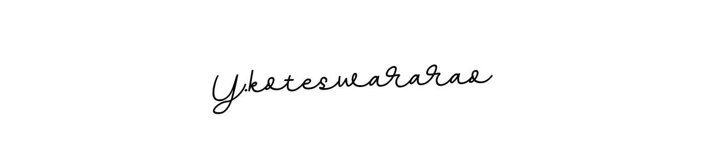 Y.koteswararao stylish signature style. Best Handwritten Sign (BallpointsItalic-DORy9) for my name. Handwritten Signature Collection Ideas for my name Y.koteswararao. Y.koteswararao signature style 11 images and pictures png