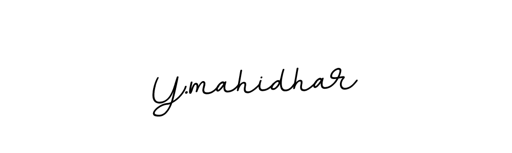 How to make Y.mahidhar signature? BallpointsItalic-DORy9 is a professional autograph style. Create handwritten signature for Y.mahidhar name. Y.mahidhar signature style 11 images and pictures png