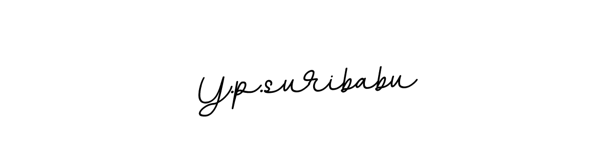 Y.p.suribabu stylish signature style. Best Handwritten Sign (BallpointsItalic-DORy9) for my name. Handwritten Signature Collection Ideas for my name Y.p.suribabu. Y.p.suribabu signature style 11 images and pictures png