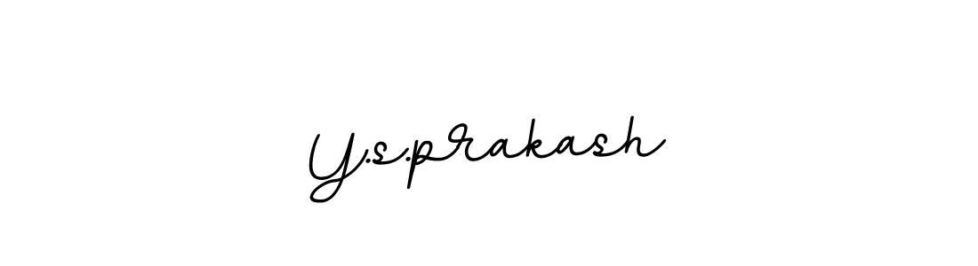 You should practise on your own different ways (BallpointsItalic-DORy9) to write your name (Y.s.prakash) in signature. don't let someone else do it for you. Y.s.prakash signature style 11 images and pictures png