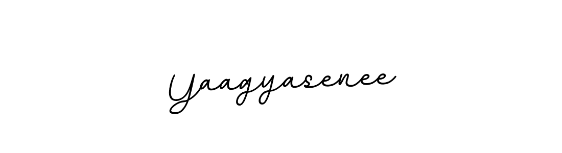 It looks lik you need a new signature style for name Yaagyasenee. Design unique handwritten (BallpointsItalic-DORy9) signature with our free signature maker in just a few clicks. Yaagyasenee signature style 11 images and pictures png