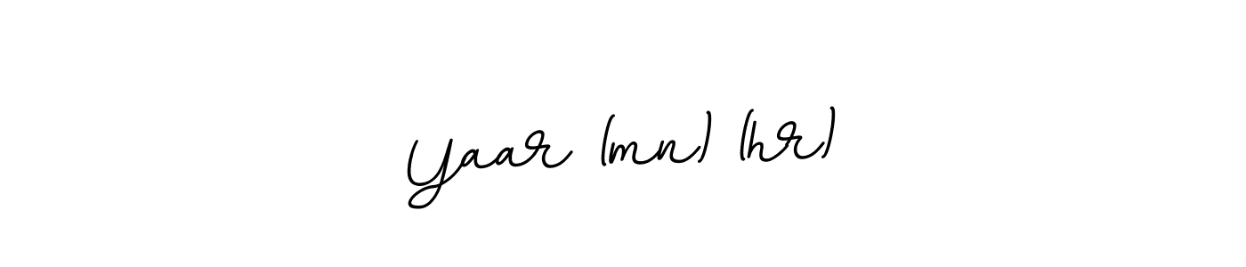 Make a beautiful signature design for name Yaar (mn) (hr). Use this online signature maker to create a handwritten signature for free. Yaar (mn) (hr) signature style 11 images and pictures png