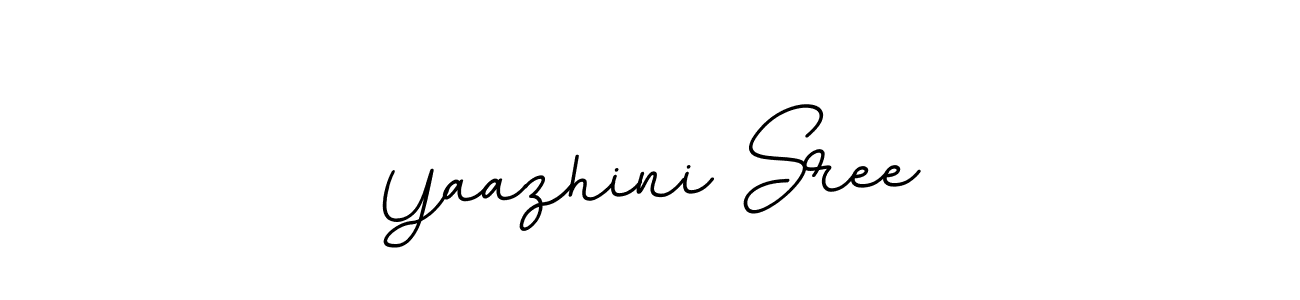 Yaazhini Sree stylish signature style. Best Handwritten Sign (BallpointsItalic-DORy9) for my name. Handwritten Signature Collection Ideas for my name Yaazhini Sree. Yaazhini Sree signature style 11 images and pictures png