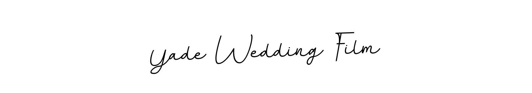 Here are the top 10 professional signature styles for the name Yade Wedding Film. These are the best autograph styles you can use for your name. Yade Wedding Film signature style 11 images and pictures png