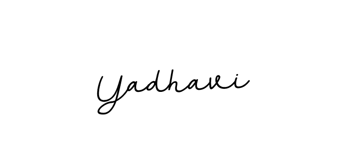 Design your own signature with our free online signature maker. With this signature software, you can create a handwritten (BallpointsItalic-DORy9) signature for name Yadhavi. Yadhavi signature style 11 images and pictures png