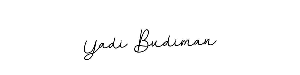 How to make Yadi Budiman signature? BallpointsItalic-DORy9 is a professional autograph style. Create handwritten signature for Yadi Budiman name. Yadi Budiman signature style 11 images and pictures png