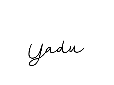 The best way (BallpointsItalic-DORy9) to make a short signature is to pick only two or three words in your name. The name Yadu include a total of six letters. For converting this name. Yadu signature style 11 images and pictures png