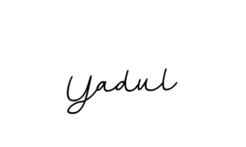 Yadul stylish signature style. Best Handwritten Sign (BallpointsItalic-DORy9) for my name. Handwritten Signature Collection Ideas for my name Yadul. Yadul signature style 11 images and pictures png