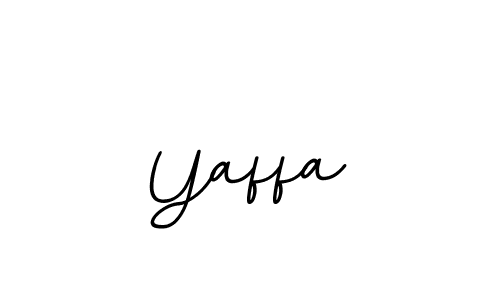 Create a beautiful signature design for name Yaffa. With this signature (BallpointsItalic-DORy9) fonts, you can make a handwritten signature for free. Yaffa signature style 11 images and pictures png