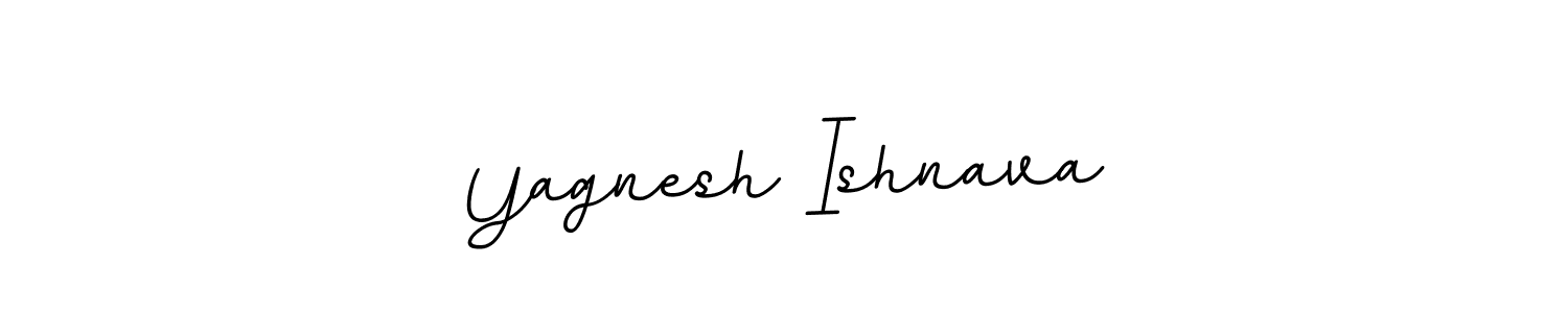 Create a beautiful signature design for name Yagnesh Ishnava. With this signature (BallpointsItalic-DORy9) fonts, you can make a handwritten signature for free. Yagnesh Ishnava signature style 11 images and pictures png