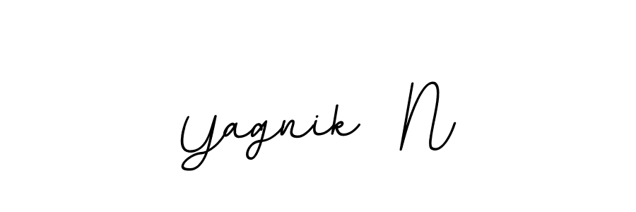 Make a beautiful signature design for name Yagnik  N. Use this online signature maker to create a handwritten signature for free. Yagnik  N signature style 11 images and pictures png