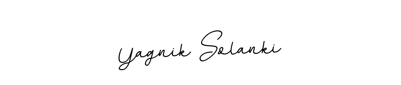 Create a beautiful signature design for name Yagnik Solanki. With this signature (BallpointsItalic-DORy9) fonts, you can make a handwritten signature for free. Yagnik Solanki signature style 11 images and pictures png