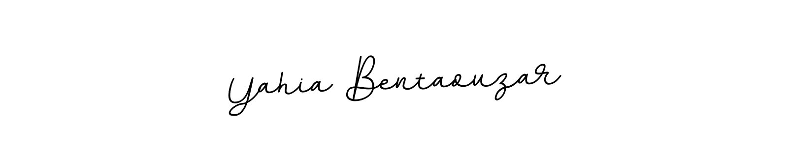Also we have Yahia Bentaouzar name is the best signature style. Create professional handwritten signature collection using BallpointsItalic-DORy9 autograph style. Yahia Bentaouzar signature style 11 images and pictures png