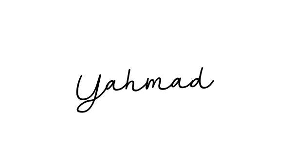 How to make Yahmad signature? BallpointsItalic-DORy9 is a professional autograph style. Create handwritten signature for Yahmad name. Yahmad signature style 11 images and pictures png