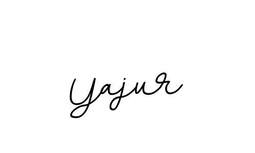 You should practise on your own different ways (BallpointsItalic-DORy9) to write your name (Yajur) in signature. don't let someone else do it for you. Yajur signature style 11 images and pictures png