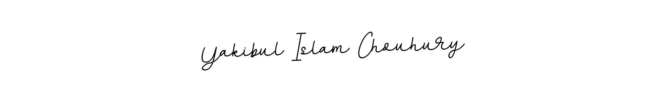 Use a signature maker to create a handwritten signature online. With this signature software, you can design (BallpointsItalic-DORy9) your own signature for name Yakibul Islam Chouhury. Yakibul Islam Chouhury signature style 11 images and pictures png