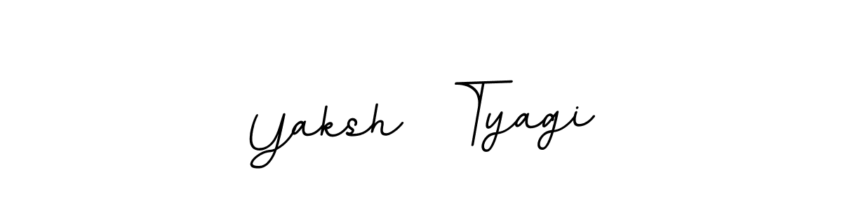Similarly BallpointsItalic-DORy9 is the best handwritten signature design. Signature creator online .You can use it as an online autograph creator for name Yaksh  Tyagi. Yaksh  Tyagi signature style 11 images and pictures png