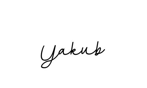 Make a beautiful signature design for name Yakub. With this signature (BallpointsItalic-DORy9) style, you can create a handwritten signature for free. Yakub signature style 11 images and pictures png