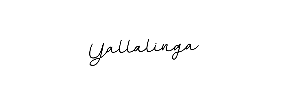 Create a beautiful signature design for name Yallalinga. With this signature (BallpointsItalic-DORy9) fonts, you can make a handwritten signature for free. Yallalinga signature style 11 images and pictures png