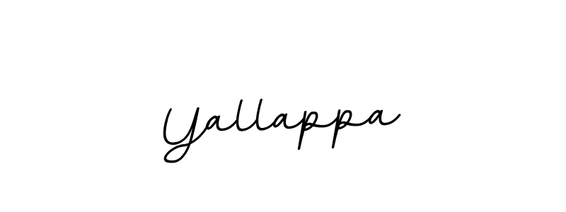 How to make Yallappa name signature. Use BallpointsItalic-DORy9 style for creating short signs online. This is the latest handwritten sign. Yallappa signature style 11 images and pictures png