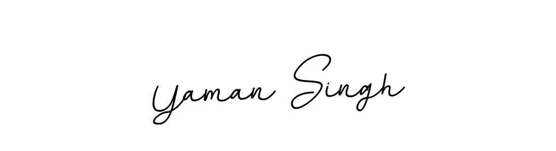 Create a beautiful signature design for name Yaman Singh. With this signature (BallpointsItalic-DORy9) fonts, you can make a handwritten signature for free. Yaman Singh signature style 11 images and pictures png