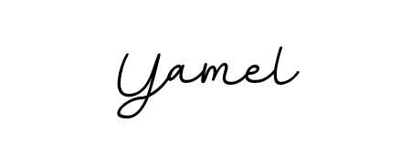 Make a beautiful signature design for name Yamel. Use this online signature maker to create a handwritten signature for free. Yamel signature style 11 images and pictures png