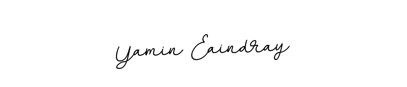 How to make Yamin Eaindray signature? BallpointsItalic-DORy9 is a professional autograph style. Create handwritten signature for Yamin Eaindray name. Yamin Eaindray signature style 11 images and pictures png