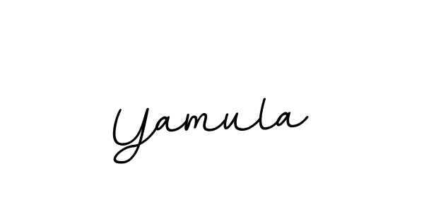 The best way (BallpointsItalic-DORy9) to make a short signature is to pick only two or three words in your name. The name Yamula include a total of six letters. For converting this name. Yamula signature style 11 images and pictures png