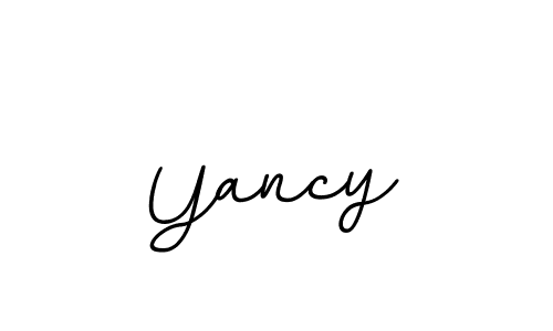 The best way (BallpointsItalic-DORy9) to make a short signature is to pick only two or three words in your name. The name Yancy include a total of six letters. For converting this name. Yancy signature style 11 images and pictures png