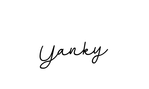if you are searching for the best signature style for your name Yanky. so please give up your signature search. here we have designed multiple signature styles  using BallpointsItalic-DORy9. Yanky signature style 11 images and pictures png