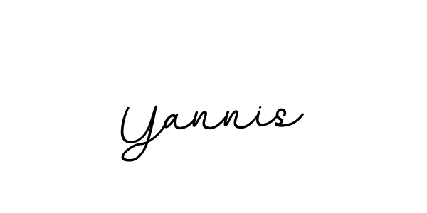It looks lik you need a new signature style for name Yannis. Design unique handwritten (BallpointsItalic-DORy9) signature with our free signature maker in just a few clicks. Yannis signature style 11 images and pictures png