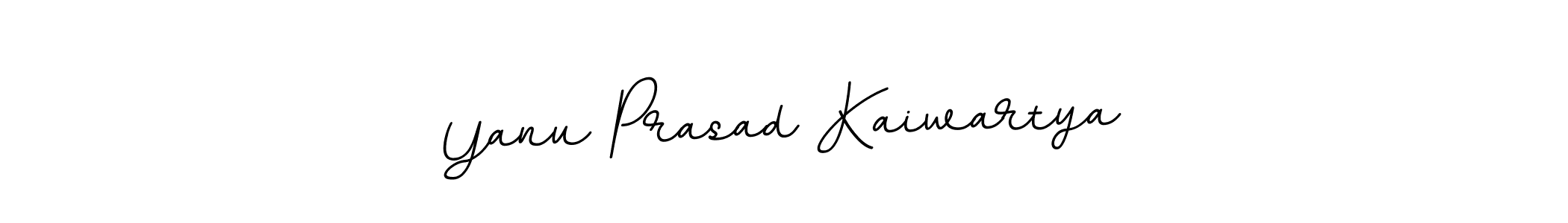 Create a beautiful signature design for name Yanu Prasad Kaiwartya. With this signature (BallpointsItalic-DORy9) fonts, you can make a handwritten signature for free. Yanu Prasad Kaiwartya signature style 11 images and pictures png