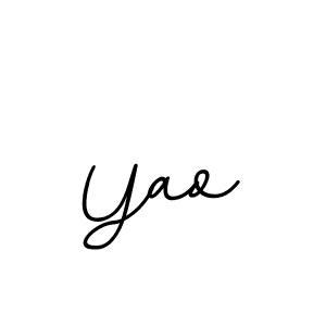 Make a beautiful signature design for name Yao. With this signature (BallpointsItalic-DORy9) style, you can create a handwritten signature for free. Yao signature style 11 images and pictures png