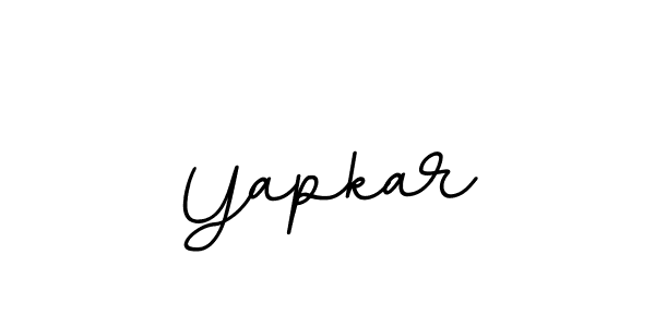You should practise on your own different ways (BallpointsItalic-DORy9) to write your name (Yapkar) in signature. don't let someone else do it for you. Yapkar signature style 11 images and pictures png