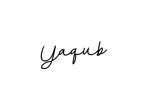 Make a beautiful signature design for name Yaqub. With this signature (BallpointsItalic-DORy9) style, you can create a handwritten signature for free. Yaqub signature style 11 images and pictures png