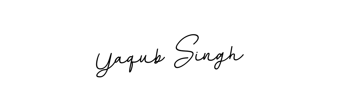 How to make Yaqub Singh signature? BallpointsItalic-DORy9 is a professional autograph style. Create handwritten signature for Yaqub Singh name. Yaqub Singh signature style 11 images and pictures png