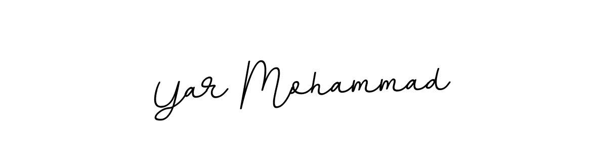 Also we have Yar Mohammad name is the best signature style. Create professional handwritten signature collection using BallpointsItalic-DORy9 autograph style. Yar Mohammad signature style 11 images and pictures png