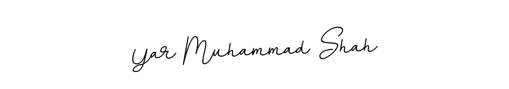 Also we have Yar Muhammad Shah name is the best signature style. Create professional handwritten signature collection using BallpointsItalic-DORy9 autograph style. Yar Muhammad Shah signature style 11 images and pictures png