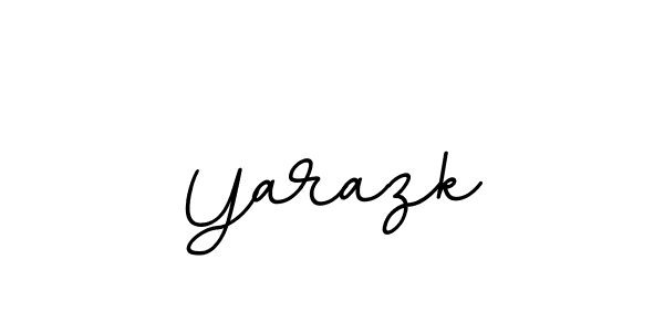 if you are searching for the best signature style for your name Yarazk. so please give up your signature search. here we have designed multiple signature styles  using BallpointsItalic-DORy9. Yarazk signature style 11 images and pictures png