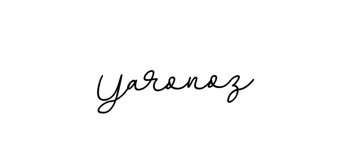 You should practise on your own different ways (BallpointsItalic-DORy9) to write your name (Yaronoz) in signature. don't let someone else do it for you. Yaronoz signature style 11 images and pictures png
