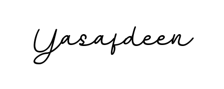 The BallpointsItalic-DORy9 typeface gives name Yasafdeen a refined look. Suitable for certificates, diplomas, and official verification. Yasafdeen signature style 11 images and pictures png
