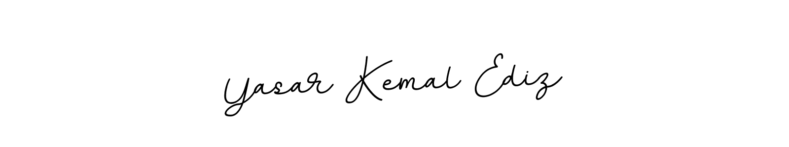 Use a signature maker to create a handwritten signature online. With this signature software, you can design (BallpointsItalic-DORy9) your own signature for name Yasar Kemal Ediz. Yasar Kemal Ediz signature style 11 images and pictures png
