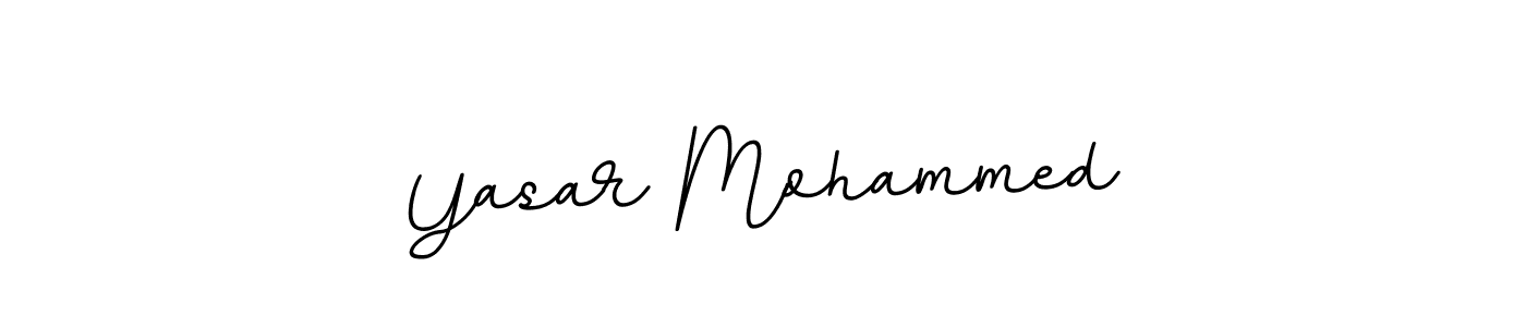 The best way (BallpointsItalic-DORy9) to make a short signature is to pick only two or three words in your name. The name Yasar Mohammed include a total of six letters. For converting this name. Yasar Mohammed signature style 11 images and pictures png