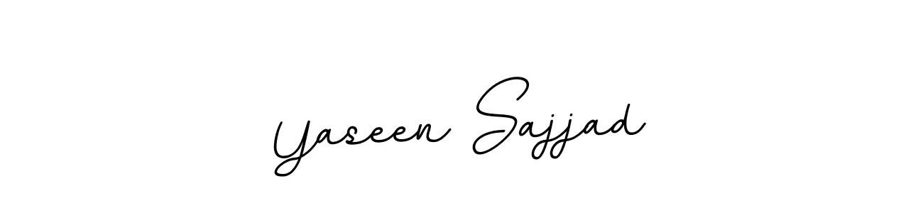 You can use this online signature creator to create a handwritten signature for the name Yaseen Sajjad. This is the best online autograph maker. Yaseen Sajjad signature style 11 images and pictures png