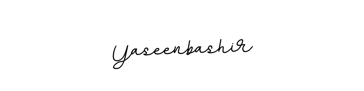 Use a signature maker to create a handwritten signature online. With this signature software, you can design (BallpointsItalic-DORy9) your own signature for name Yaseenbashir. Yaseenbashir signature style 11 images and pictures png