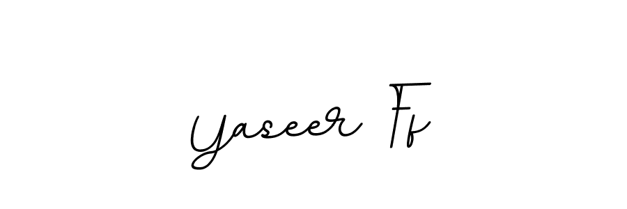 Design your own signature with our free online signature maker. With this signature software, you can create a handwritten (BallpointsItalic-DORy9) signature for name Yaseer Ff. Yaseer Ff signature style 11 images and pictures png