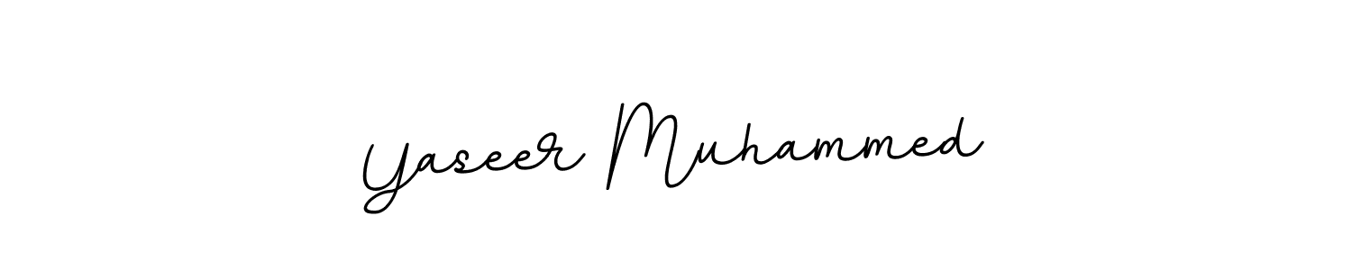 Also we have Yaseer Muhammed name is the best signature style. Create professional handwritten signature collection using BallpointsItalic-DORy9 autograph style. Yaseer Muhammed signature style 11 images and pictures png