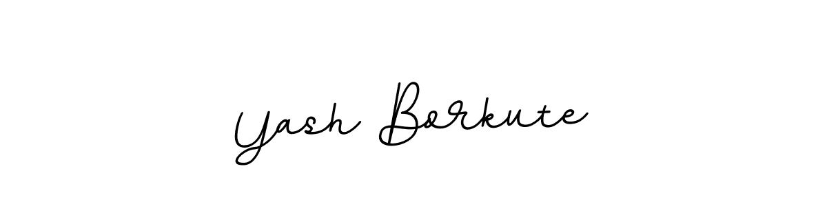 Similarly BallpointsItalic-DORy9 is the best handwritten signature design. Signature creator online .You can use it as an online autograph creator for name Yash Borkute. Yash Borkute signature style 11 images and pictures png