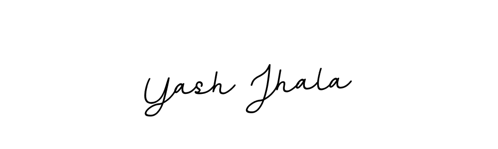 Design your own signature with our free online signature maker. With this signature software, you can create a handwritten (BallpointsItalic-DORy9) signature for name Yash Jhala. Yash Jhala signature style 11 images and pictures png