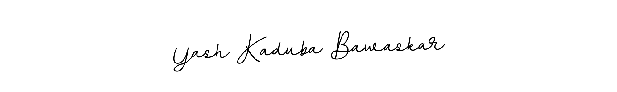 It looks lik you need a new signature style for name Yash Kaduba Bawaskar. Design unique handwritten (BallpointsItalic-DORy9) signature with our free signature maker in just a few clicks. Yash Kaduba Bawaskar signature style 11 images and pictures png